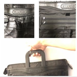 kluge leather messenger bag